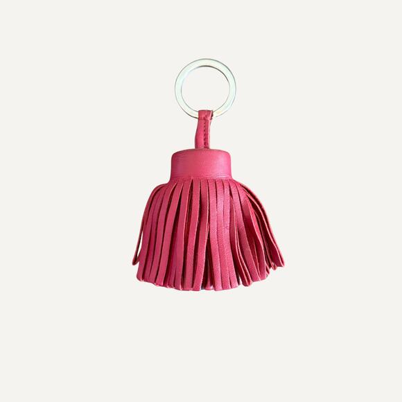 One Size - Hermès Carment Charm Agneau Milo Key-Ring Bag Charm - Picture 1 of 3